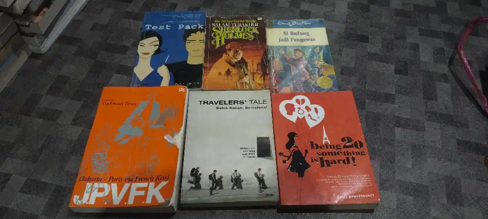 Paket novel second remaja