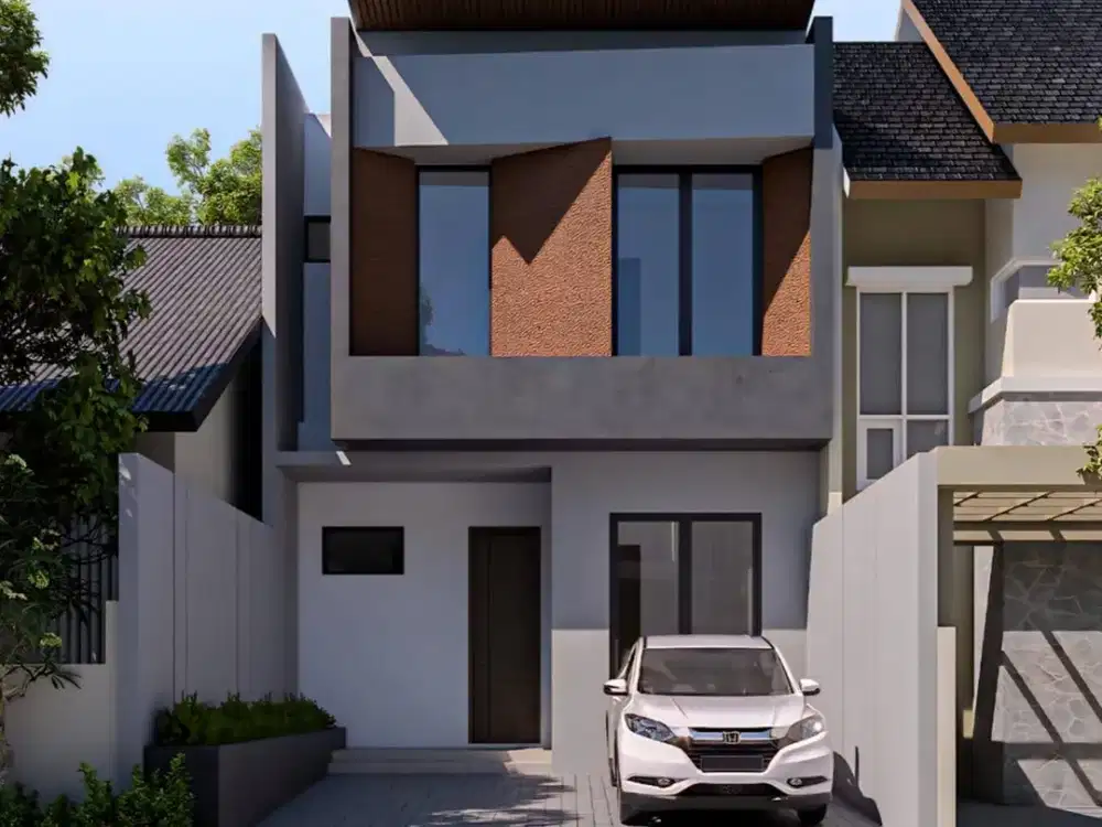 Rumah Baru 2 Lantai, Bagus & High Quality di Manyar, Surabaya