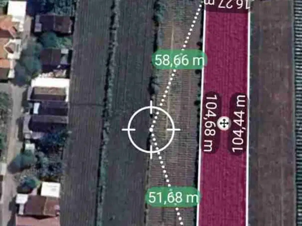 Dijual Tanah Kering Zona Kuning Lokasi Colomadu Karanganyar Luas 1750m2