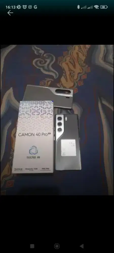 Tecno Camon 40 Pro 5G Sofa Titanium