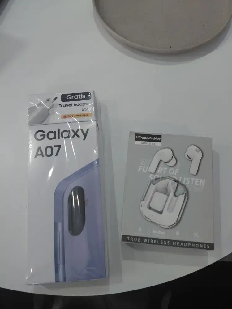 Promo Samsung A07 free TWS.
