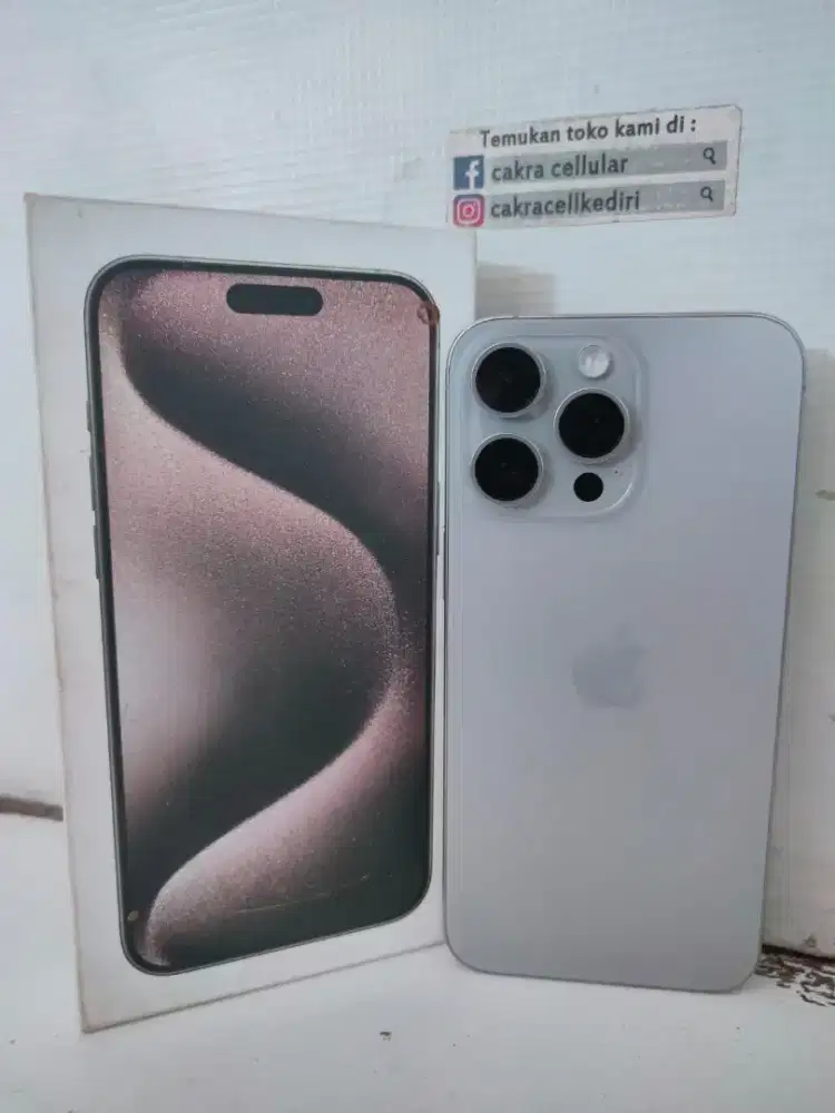 Iphone 15 promax 256gb ibox