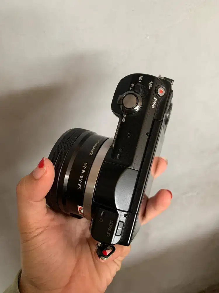 SONY A5000 + KIT NO VIGNET BLACK ICM 1107