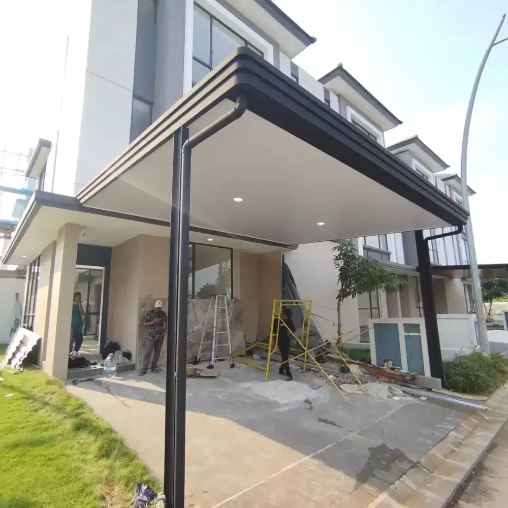 jasa pemasangan kanopi buat kantor rumah dll terbaik bergaransi