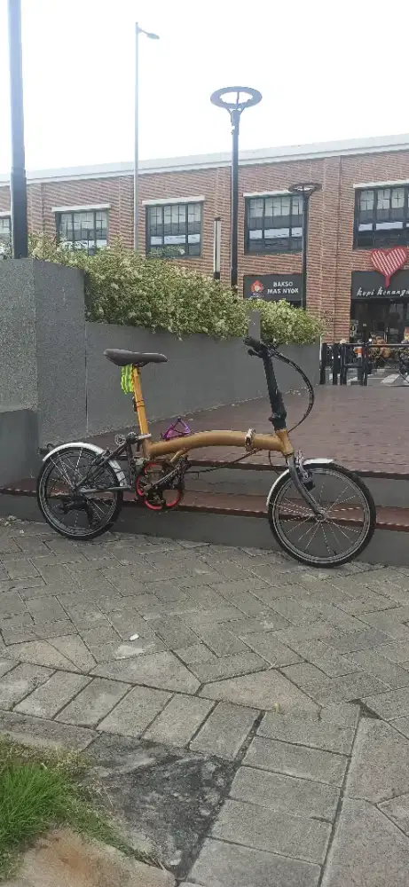 united trifold gen 1 normal siap gowes external gear 7 speed