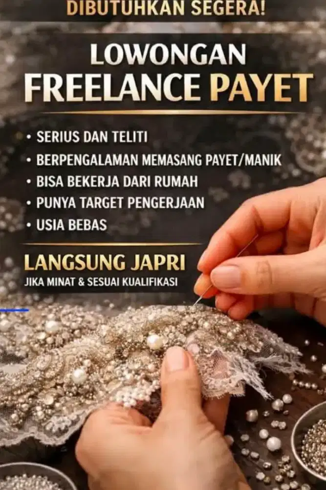 Di cari yang berpengalaman mayet