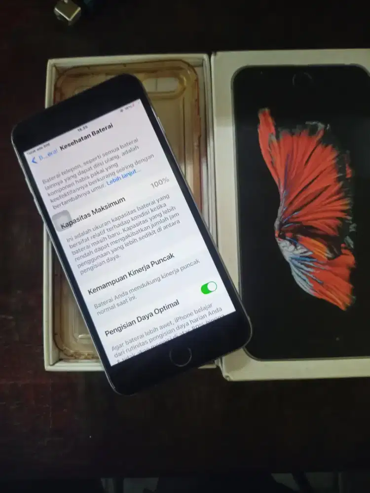 jual hp iphone 6s plus 64gb kumplit