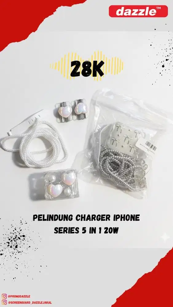 Pelindung kabel charger 5 in 1
