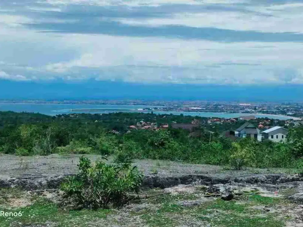 dijual tanah 720 m²  IDR 600 juta per are view laut dipurigading jimbaran Kuta Selatan Badung Bali