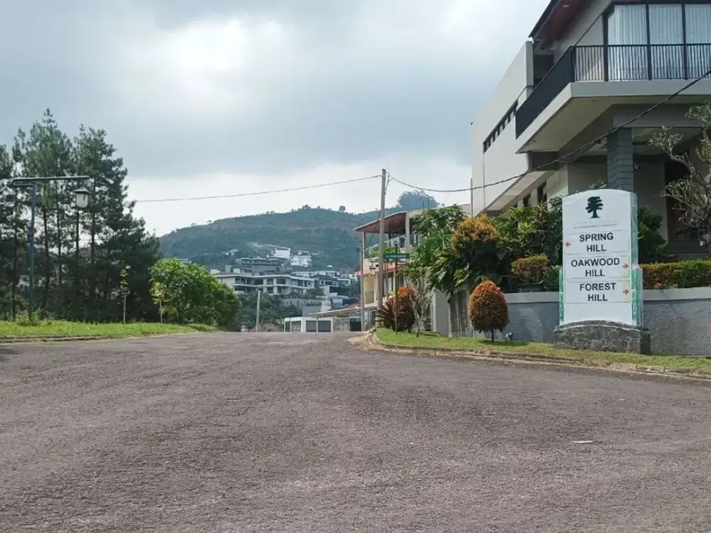 Tanah Kavling SHM Siap Bangun Di Dago Pakar Oakwood Hill Resort Bandung Utara