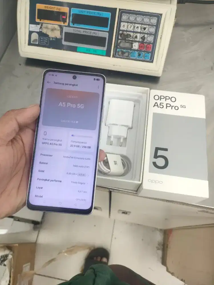 Oppo A5 pro 5g 8/256 fulset nominus