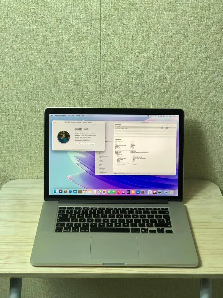 MacBook Pro Retina 15inch Late 2013 Intel Core i7 DUAL Graphics 16/500