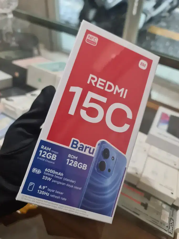 XIAOMI REDMI 15C 6/128GB NEW SEGEL RESMI INDONESIA!!!