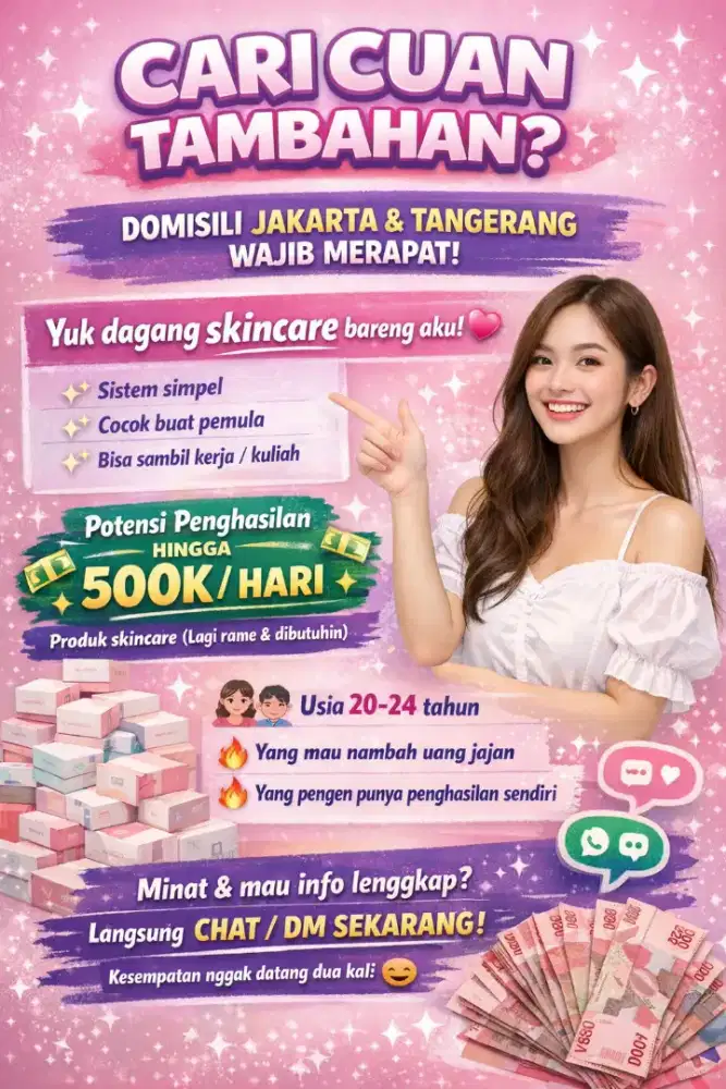 Dagang Skincare Bareng
