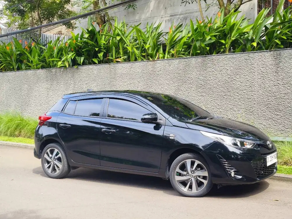 toyota yaris G at matic 2018 hitam mulus bandung