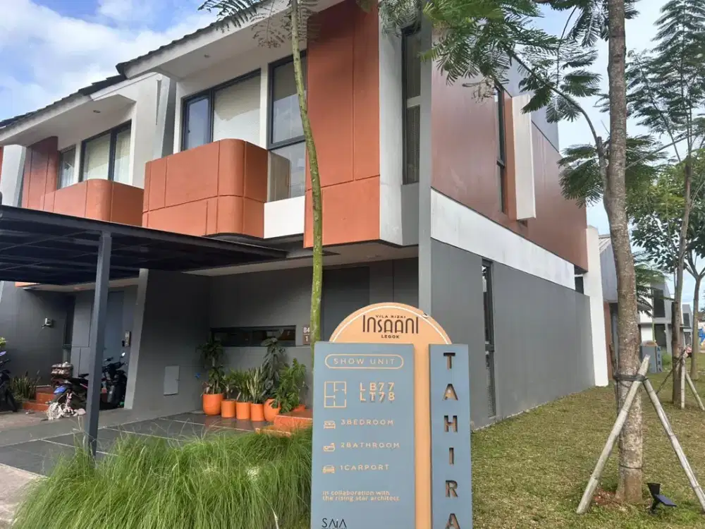 Vila Rizki Insaani Hunian nyaman, aman, Investasi pasti Cuma 5 Menit Ke Stasiun