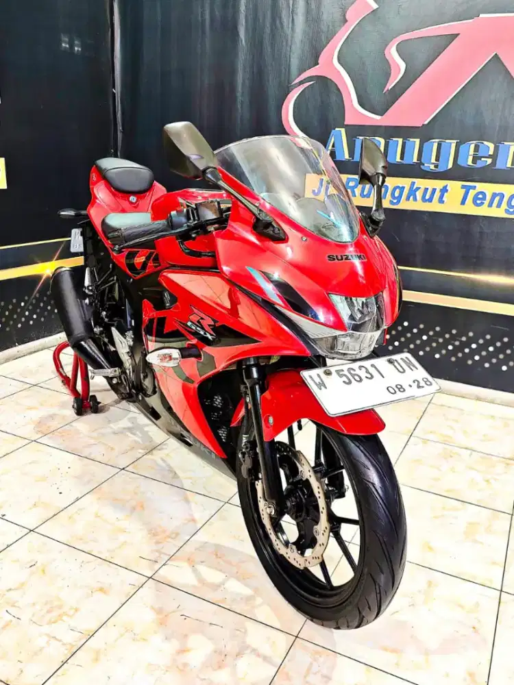 Suzuki GSX R 150 Keyles TH 2018 odo 2rb merah glossy