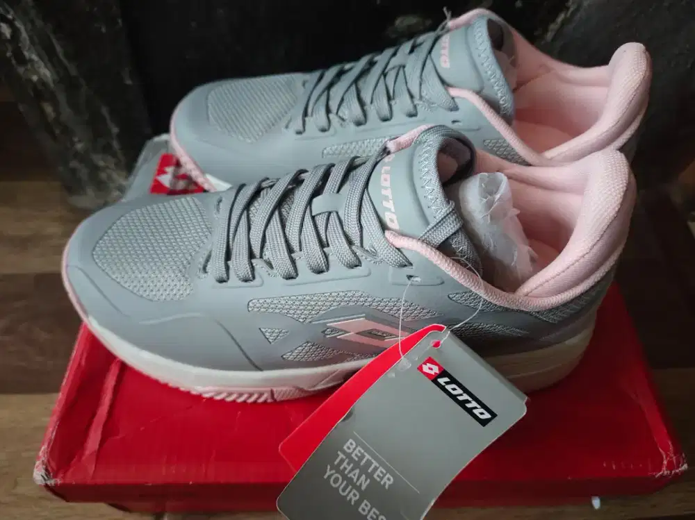 Sepatu Lotto Enrico Grey
