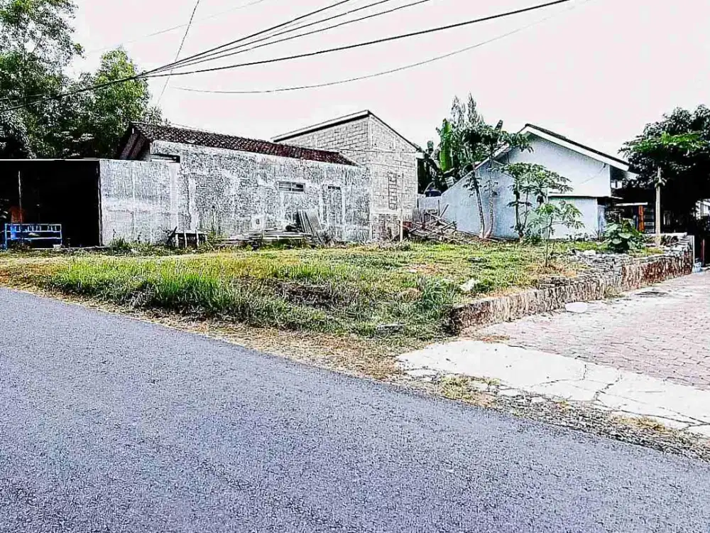 5 Menit Ke Kampus Mercubuana, Tanah Dijual Tepi Aspal Lebar & Ramai, Cocok U/ Usaha, Nyaman U/ Hunian