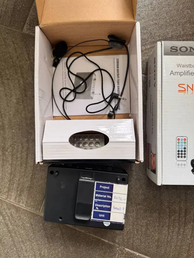 Paket 4 Pcs Small Portable Speaker