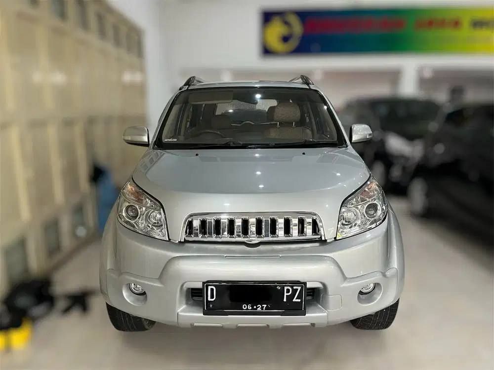 Daihatsu Terios 2007 TX manual silver mulus