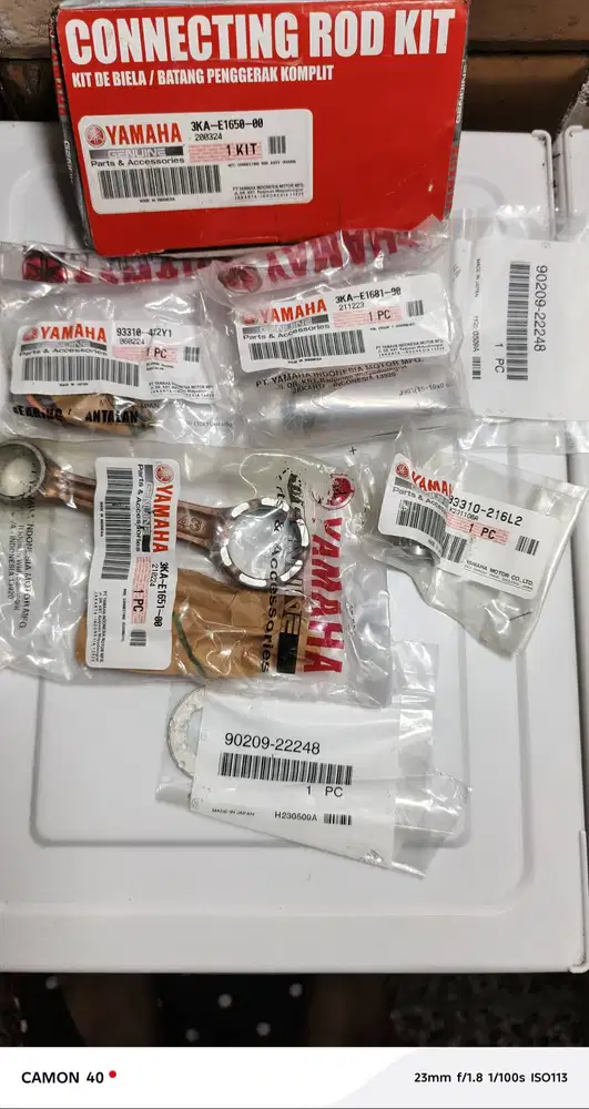 Stang seher yamaha rx king original 3KA,connecting rodkit