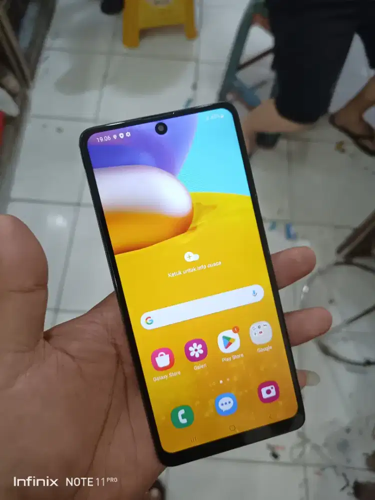 Samsung A71 NFC aktif ram 8/128gb hp aja batangan