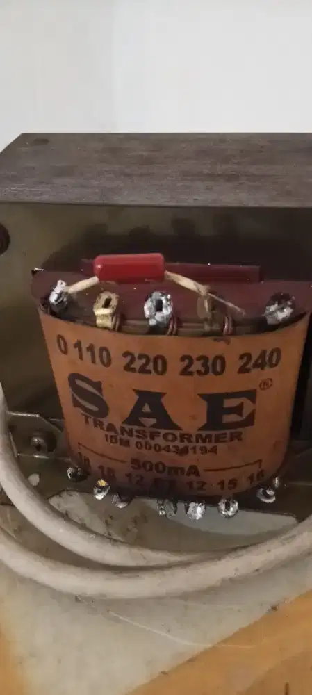 TRAFO 10 AMPERE MURNI MEREK SAE