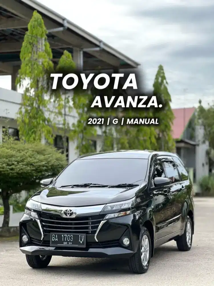 Avanza G Manual 2021