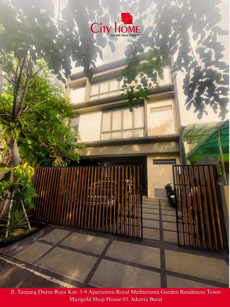 BEST DEAL! Rumah Mewah Taman Permata Buana – 3 Lantai + Solar Panel