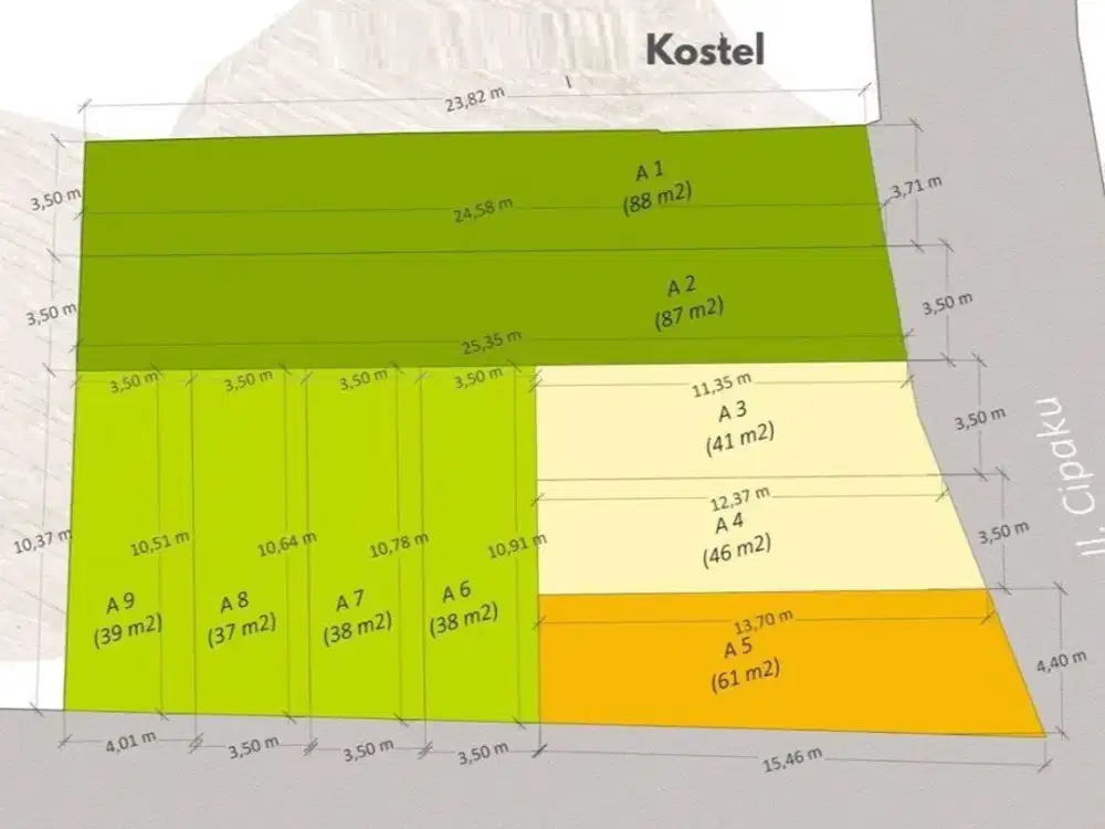 Dijual Kost Kosan Baru Murah Nempel Kampus UPI Setiabudi Kota Bandung