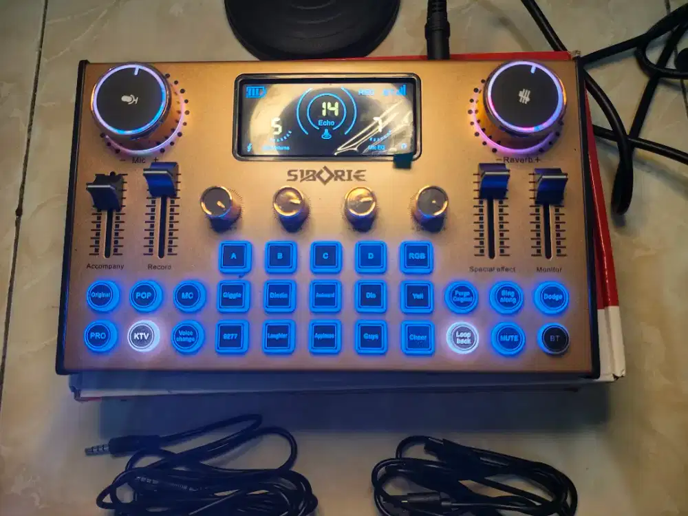 Paket Soundcard karaoke live SIBORIE H600