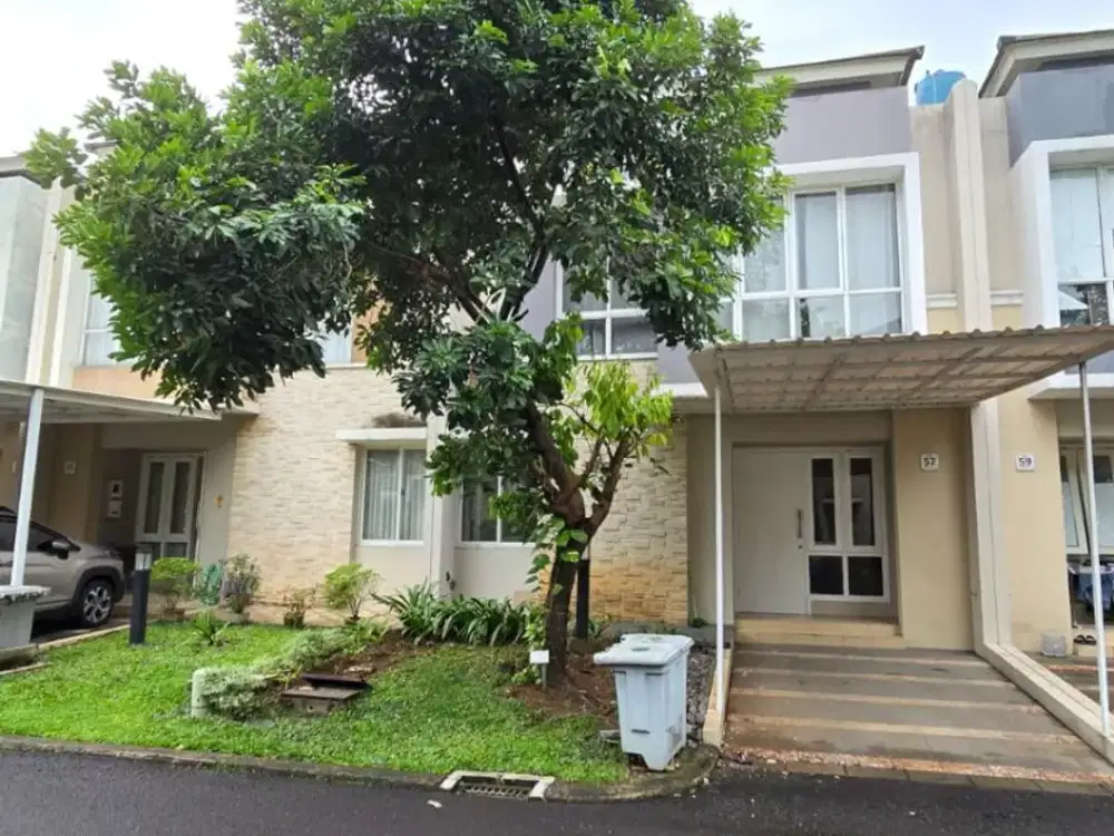Disewakan Rumah Tesla Scientia Semi Furnish di Gading Serpong