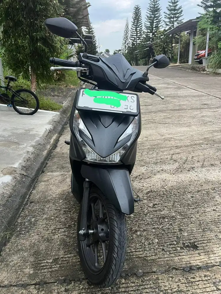 Jual honda beat deluxe smartkey black