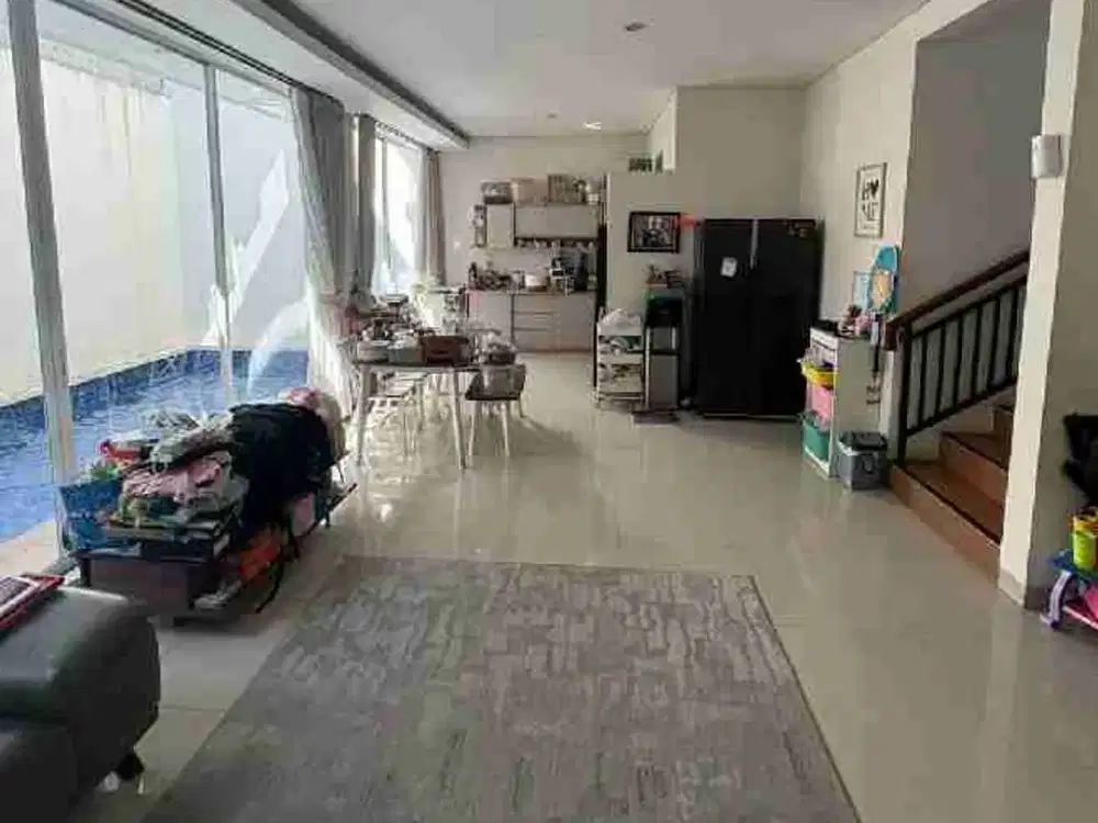 disewakan rumah plus swimming pool BCC bogor