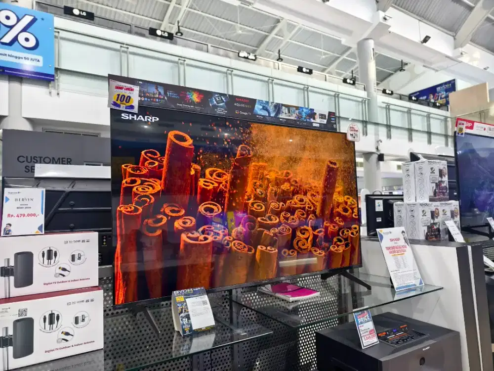 SHARP SMART TV 43 INCH CICILAN BISA