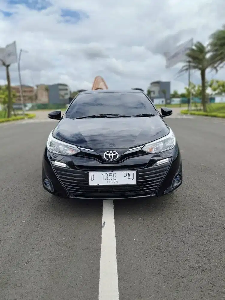 tdp 12 jt km 70 rb Toyota Vios G AT 2019 hitam