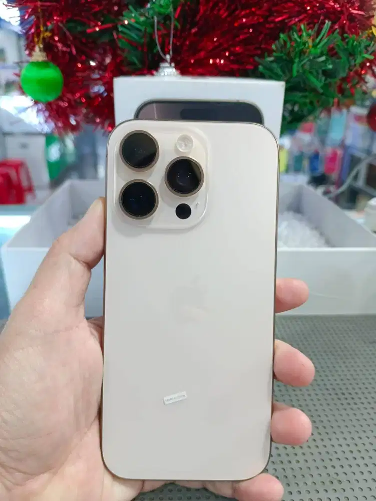 IPHONE 16 PRO 128GB SECOND INDO