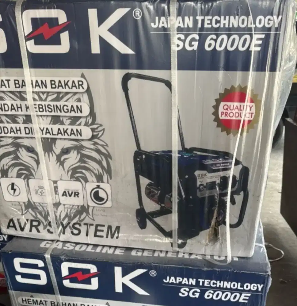 Genset 3000watt merk sok