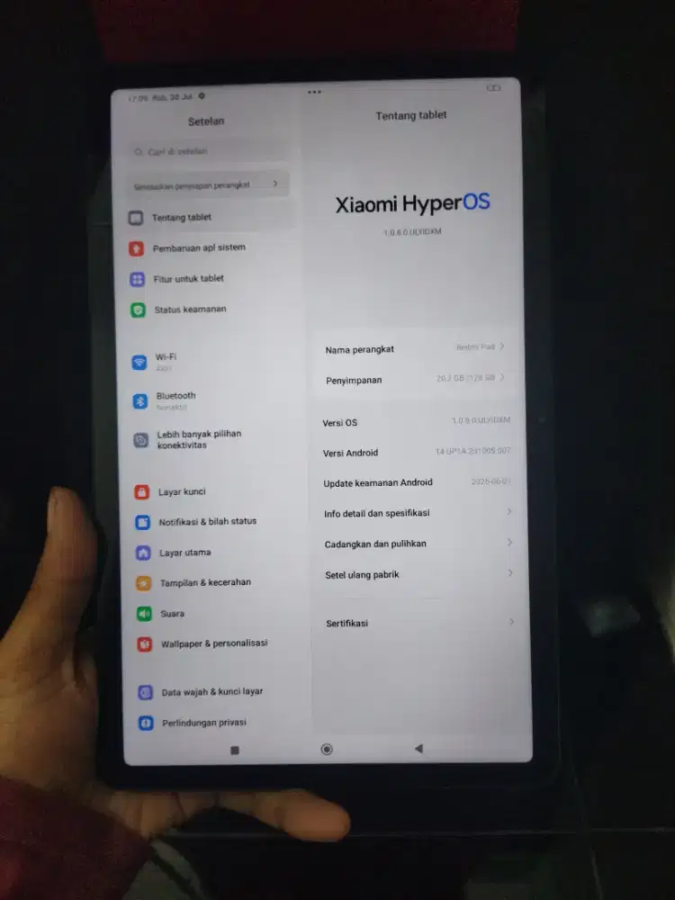 Redmi pad 6/128 fullset