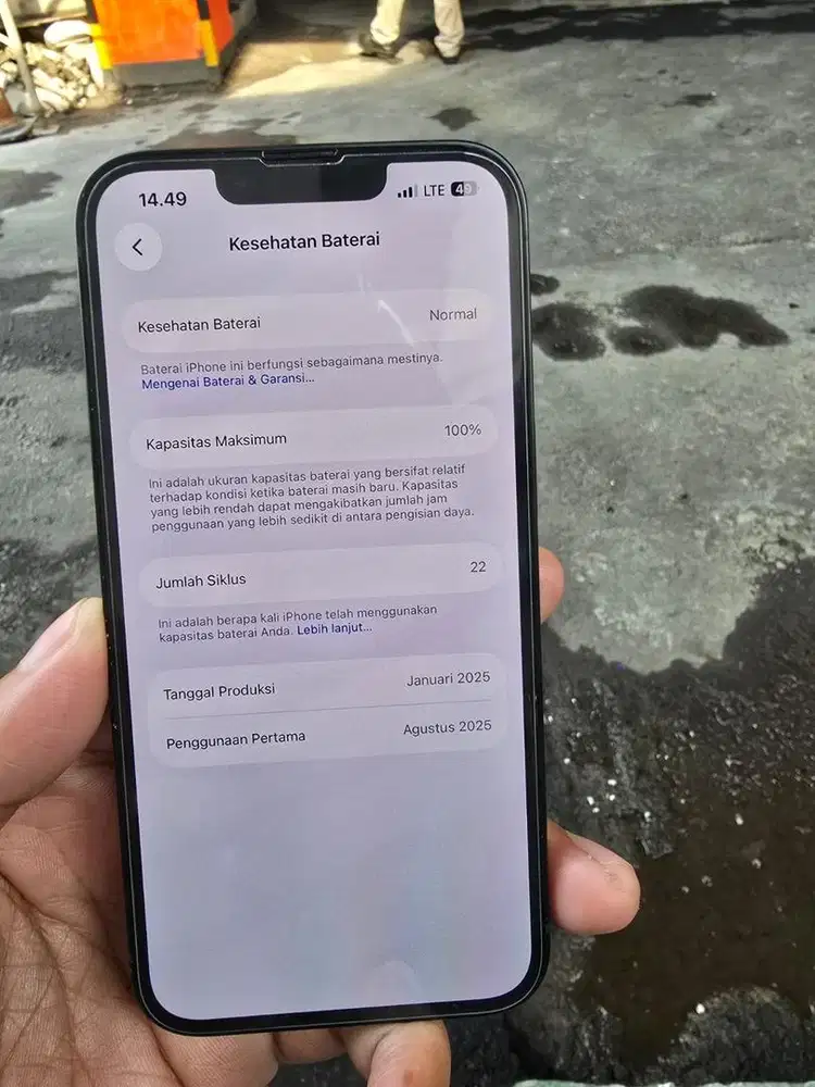 Iphone 16e baru pakai