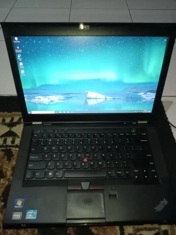 Laptop lenovo thinkpad T430 8/160Gb,Minus speaker lagu kecil