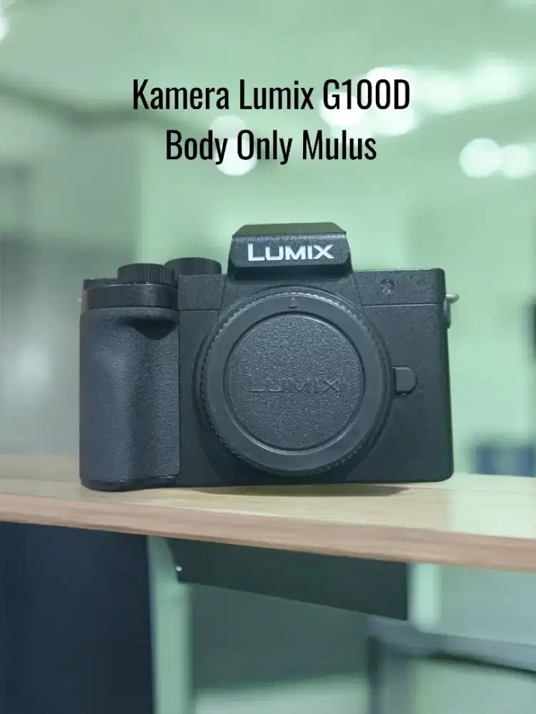 Kamera Lumix G100D Body Only Mulus