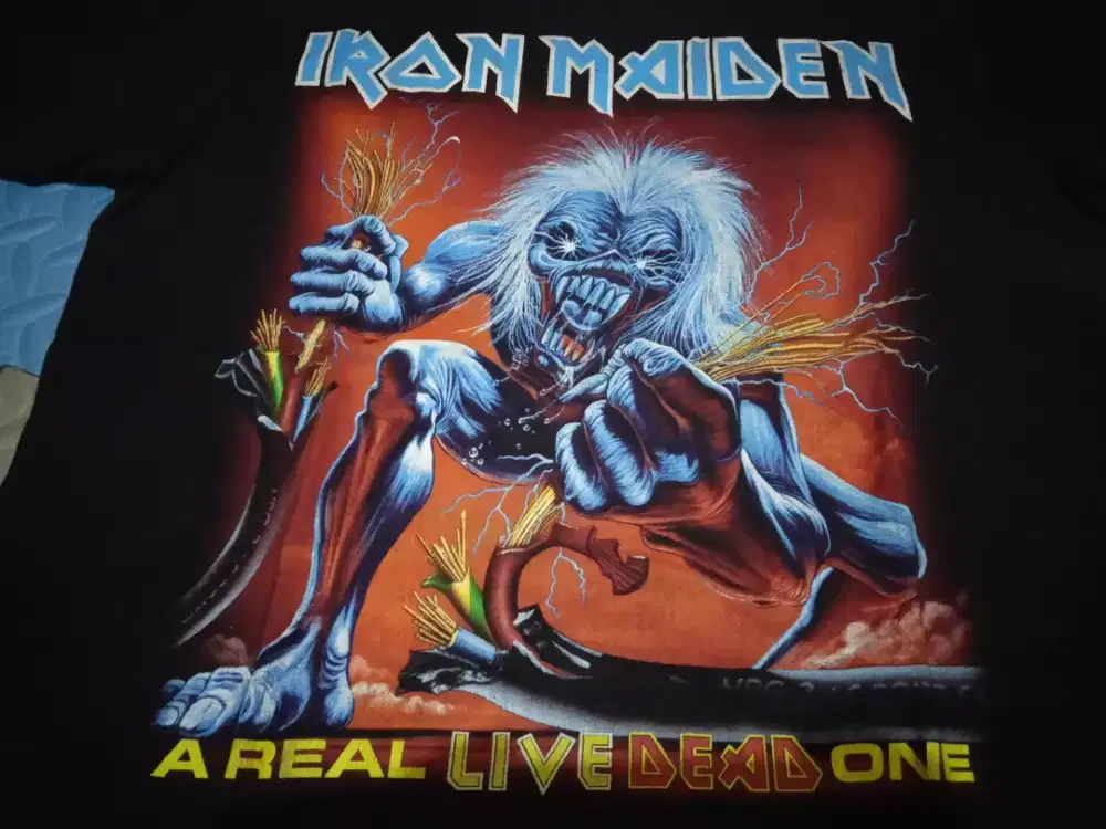 T-shirt band heavy metal Iron Maiden
