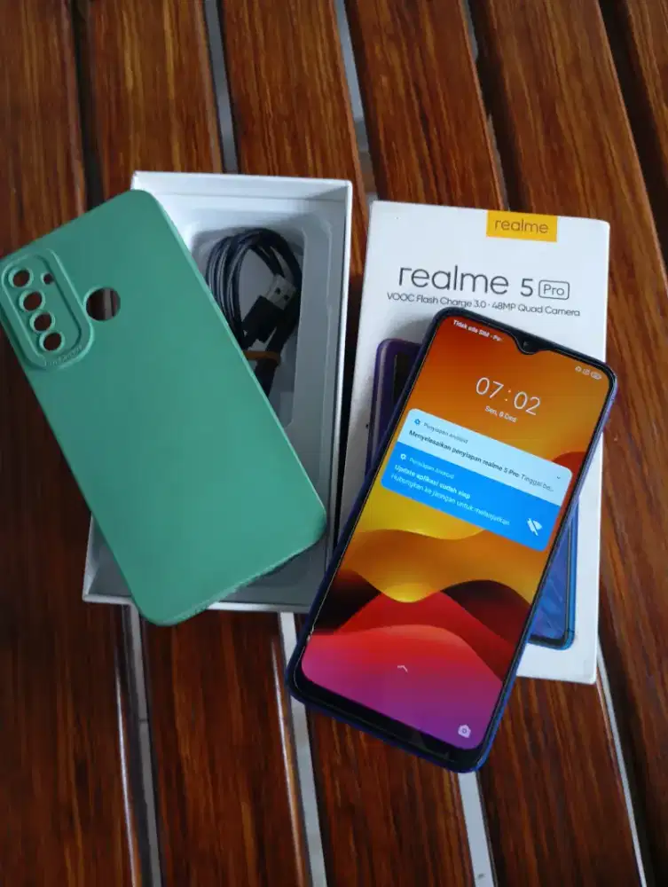 Realme 5 pro ram 4/128 second normal