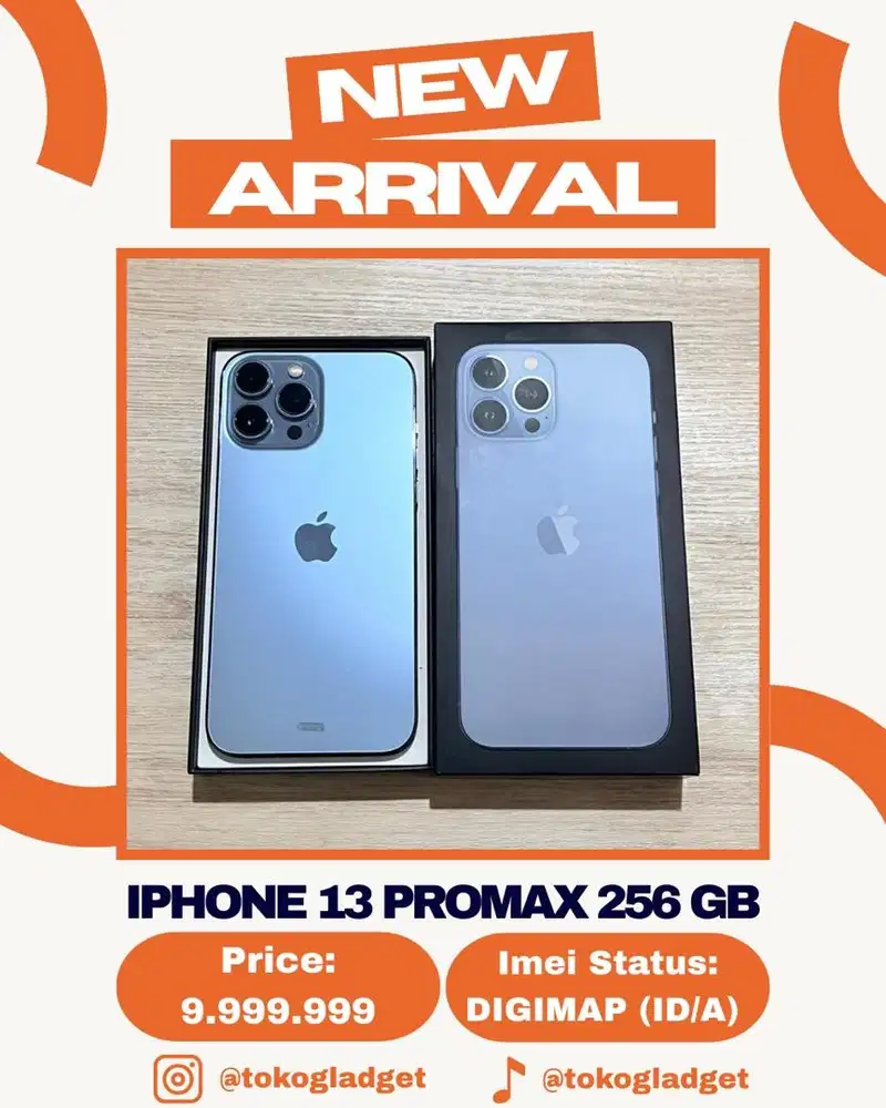 iPhone 13 Promax 256 Gb ex IBOX/DIGIMAP