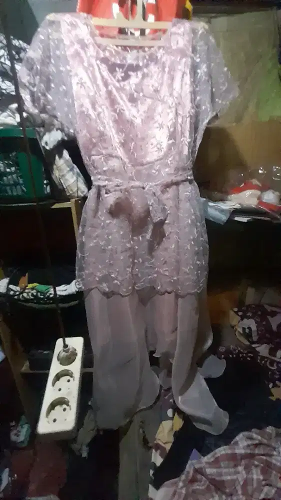 DRESS NATAL/KONDANGAN BARU PINK TO PEACE