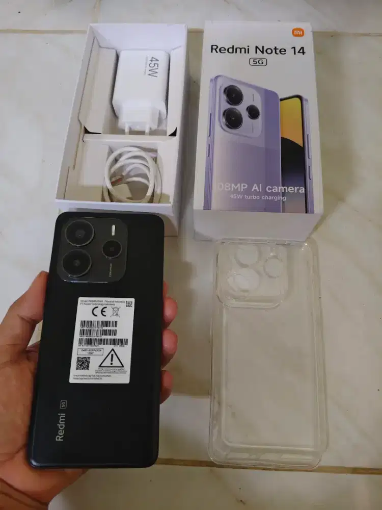 Redmi note 14 5g 8/256 garansi resmi November 2026