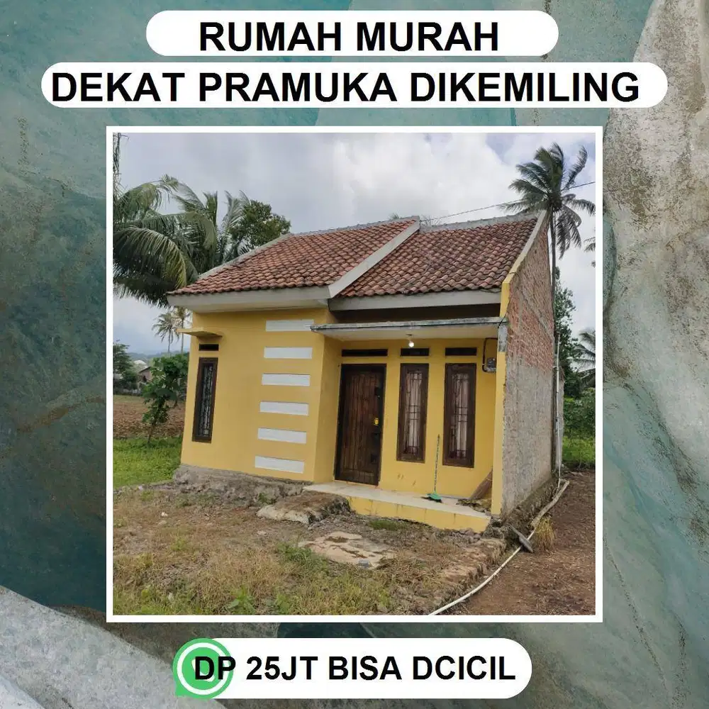PERUMAHAN DENGAN LINGKUNGAN ASRI NYAMAN BEBAS BANJIR