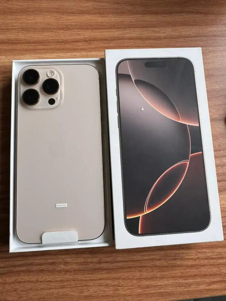 iPhone 16 Pro Max 256GB Desert Titanium (Garansi iBox)